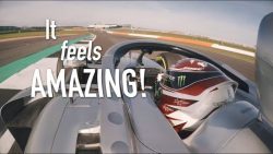 Lewis Hamilton’s First Lap in 2019 Mercedes F1 Car! h