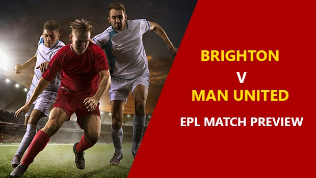 Brighton and Hove Albion vs Manchester United